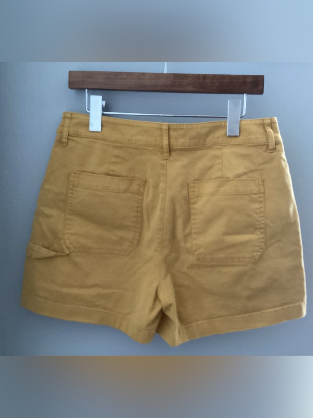 Women's J.Crew Mustard Yellow Casual Shorts